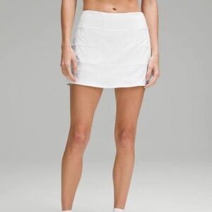 Lululemon Pace Rival White Skirt
